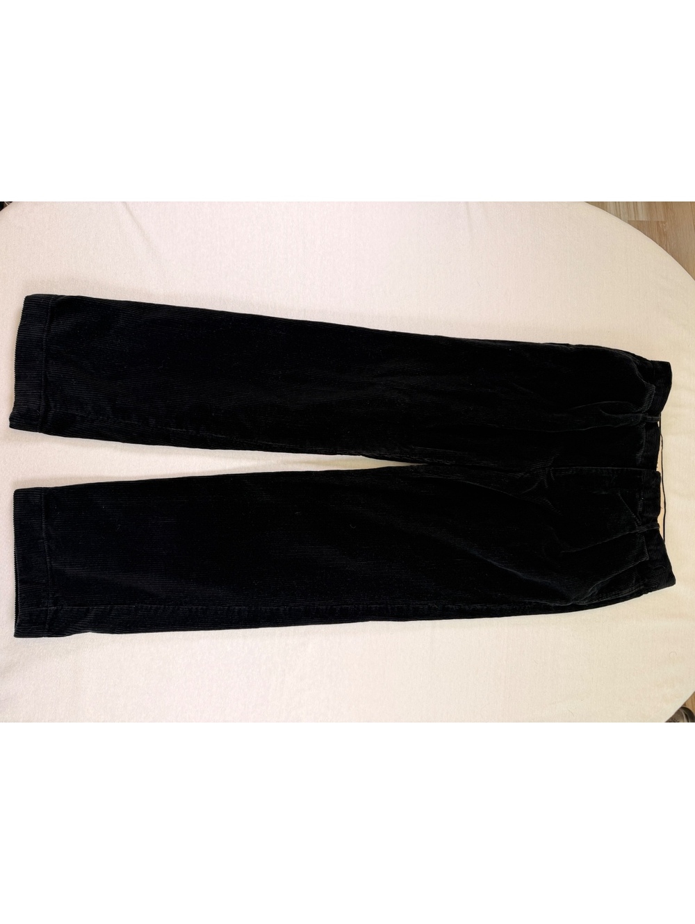 Nautica Wide Wale Black Corduroy Pants Relaxed 34W x 32L